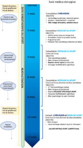 Reprise du sport après une rupture du ligament croisé antérieur sans opération : conseils et précautions