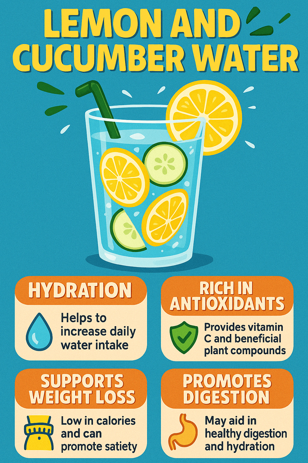 découvrez les bienfaits de l'eau citron concombre : hydratation optimale, détox naturelle et aide à la digestion pour une santé améliorée au quotidien.