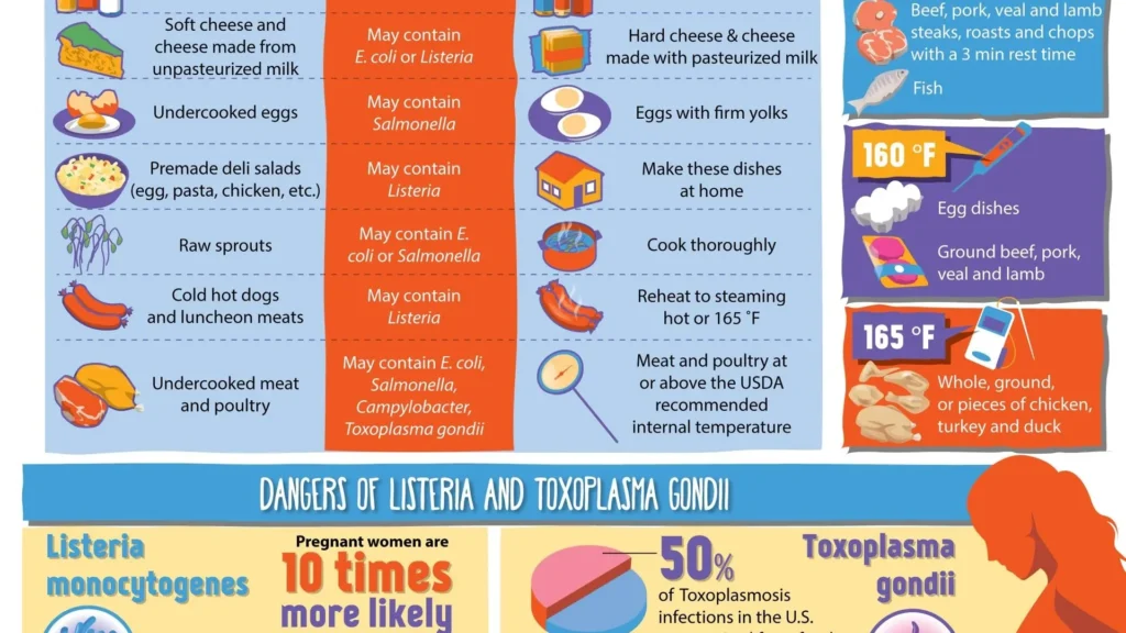 conseils essentiels pour assurer la sécurité alimentaire lors de la consommation de fast-food pendant la grossesse, afin de protéger la santé de la mère et du bébé.