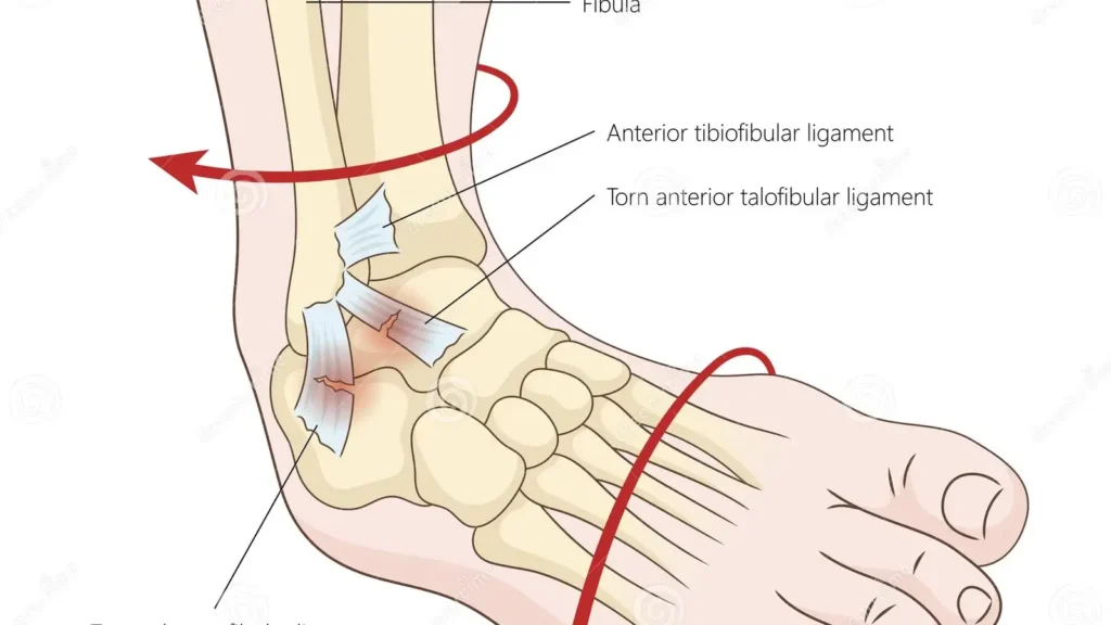 découvrez tout sur l'entorse des ligaments de la cheville : causes, symptômes, traitements et conseils pour une récupération rapide et efficace.